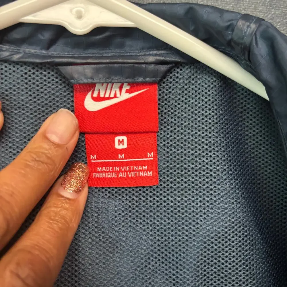 Nike Windrunner Jacket Logo Full Zip Hooded Lightweight Windbreaker Gorpcore